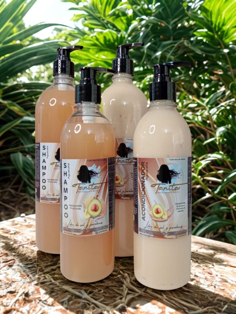 KIT SHAMPOO Y ACONDICIONADOR AGUACATE 3