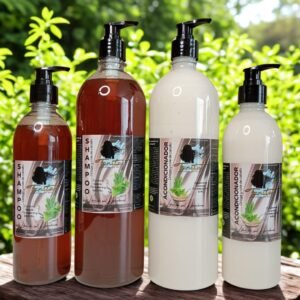 KIT SHAMPOO Y ACONDICIONADOR DE ORTIGA Y COLA DE CABALLO