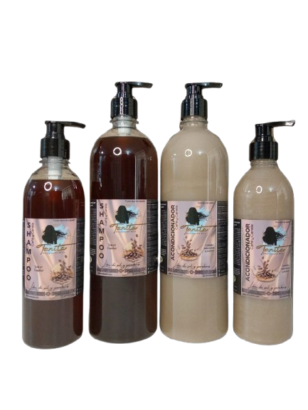 Shampoo y acondicionador Cafe y Canela 4