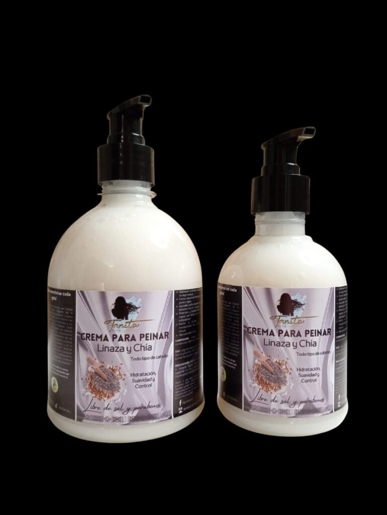 Crema para peinar Linaza y Chia