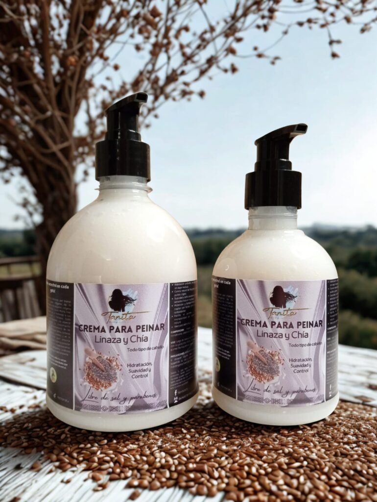 Crema para peinar Linaza y Chia